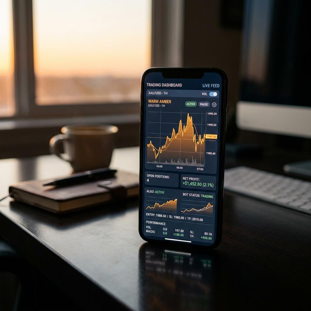 Panel de control móvil de Bizum Inversiones